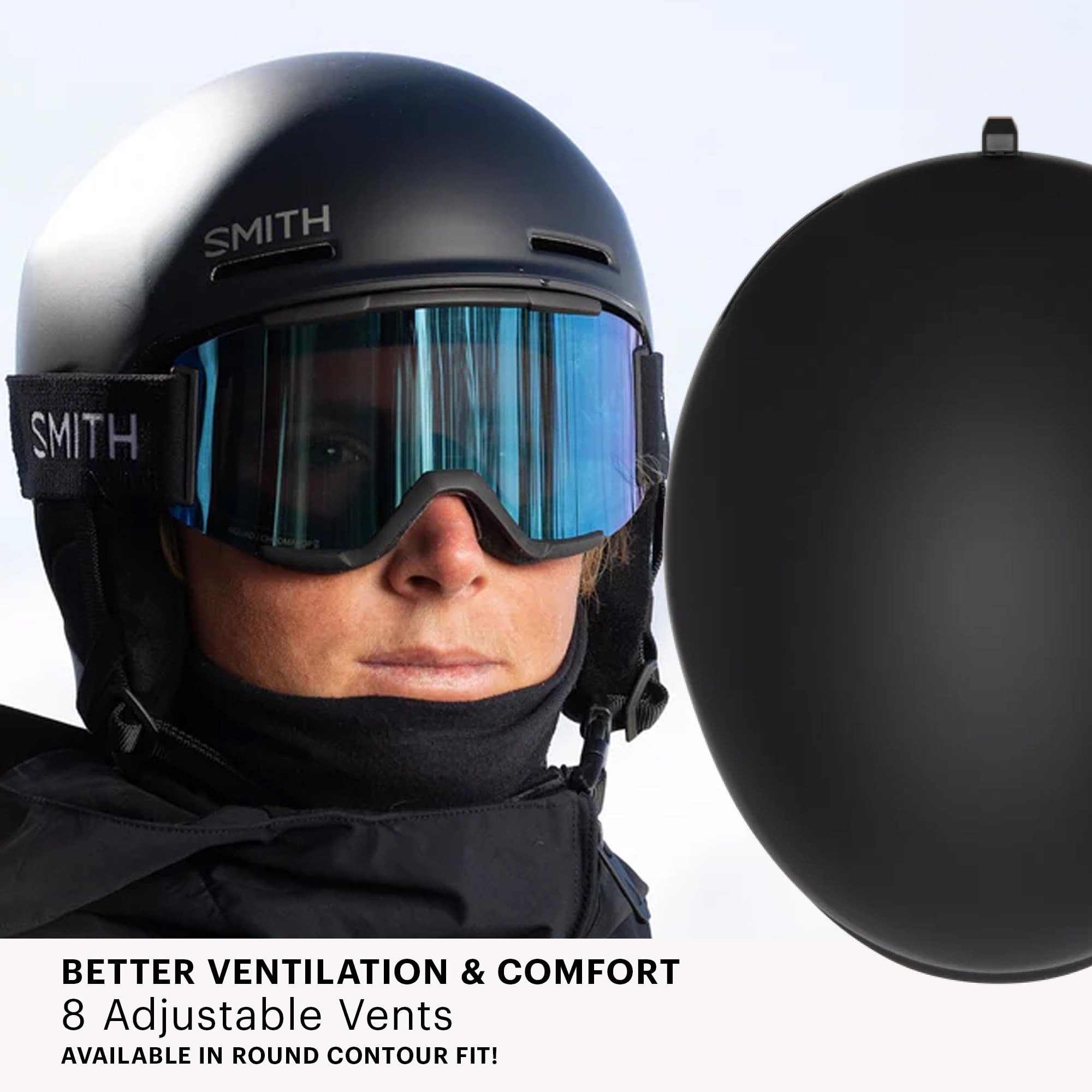 Amazon.com: SMITH Method Helmet – Adult Snowsports Helmet with